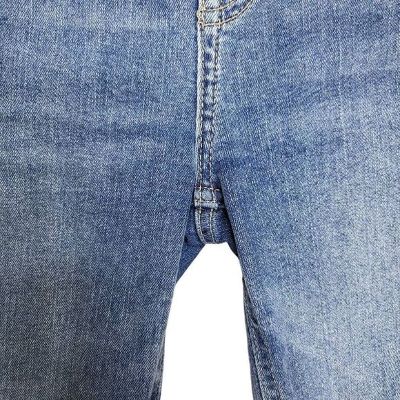 Free People Ripped Distressed High Waist Skinny Jeans Blue Size 28 - Picture 5 of 10